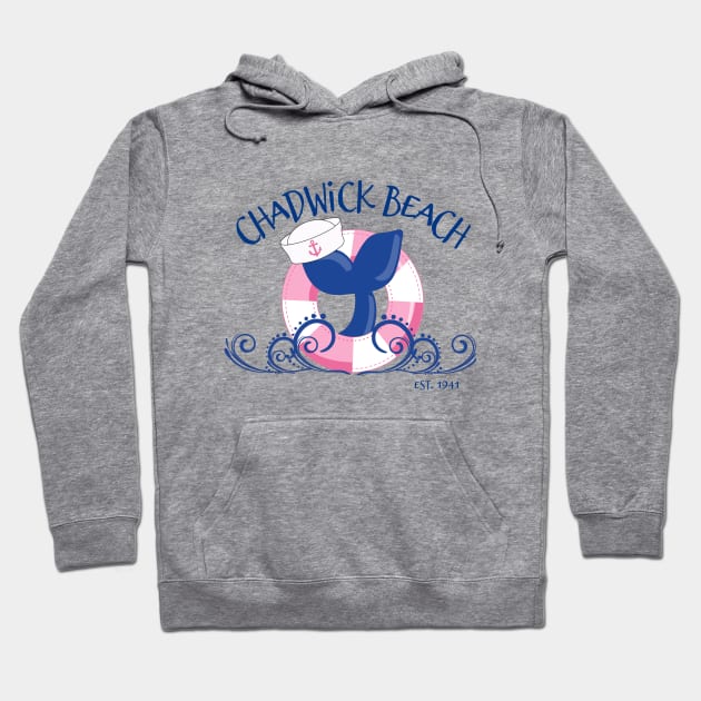 Chadwick Beach Girl Hoodie by triobyn123